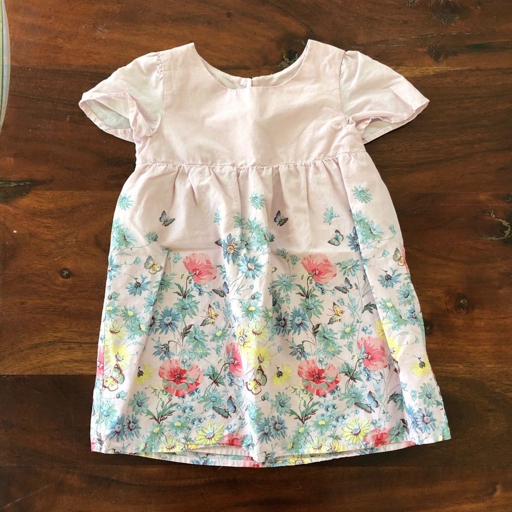 Gap Pink Floral Dress